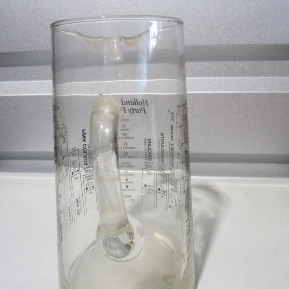 VTG HOLLAND HOUSE PARTY PITCHER W/RECIPES ON SIDES  Condition Used - Good Materi - Picture 3 of 5